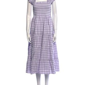 Hill House Nap Dress Purple Stripes
